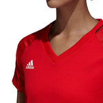 adidas TIRO 17 Training JSY Women T-shirt red női BP8560