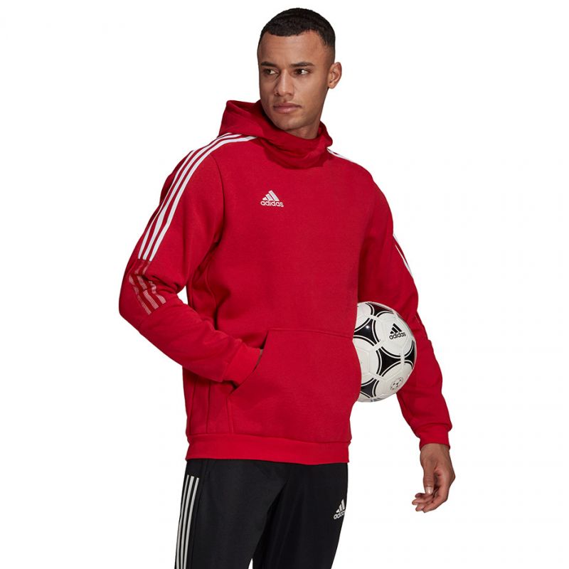 Adidas Tiro 21 Sweat Hoody M GM7353 Pulóver Kapucnis pulóver - Sportmania.hu