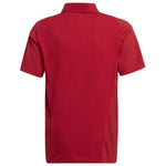 adidas Tiro 23 Competition Cotton póló T-shirt for kids piros gyerek galléros póló HI4715