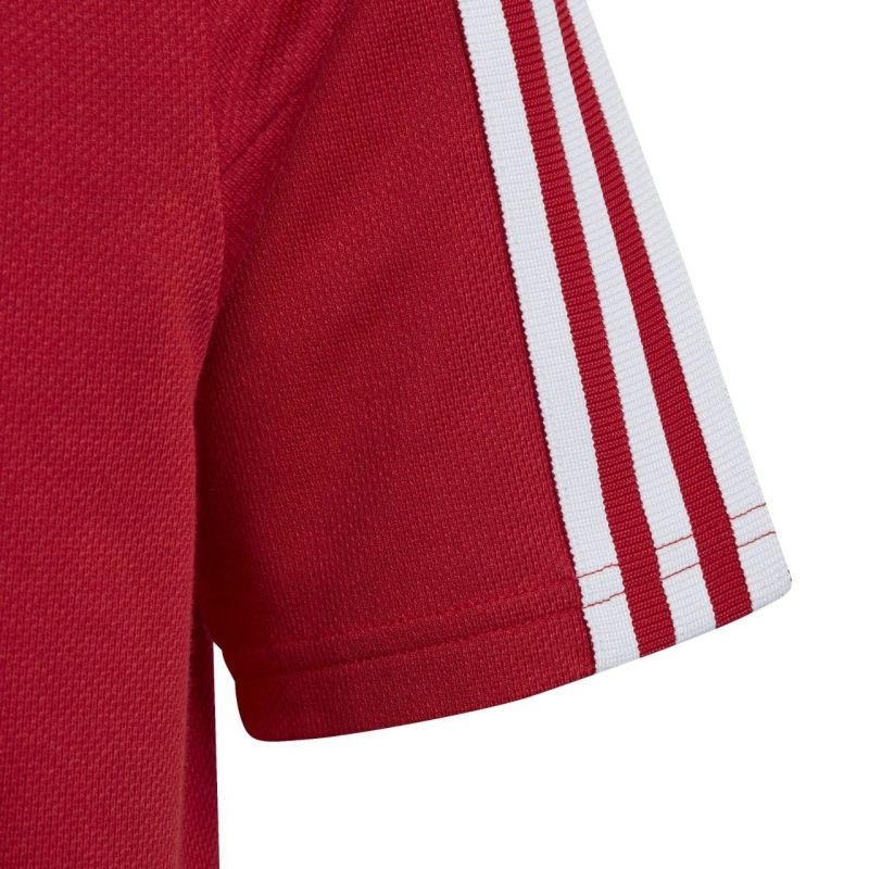 adidas Tiro 23 Competition Cotton póló T-shirt for kids piros gyerek galléros póló HI4715