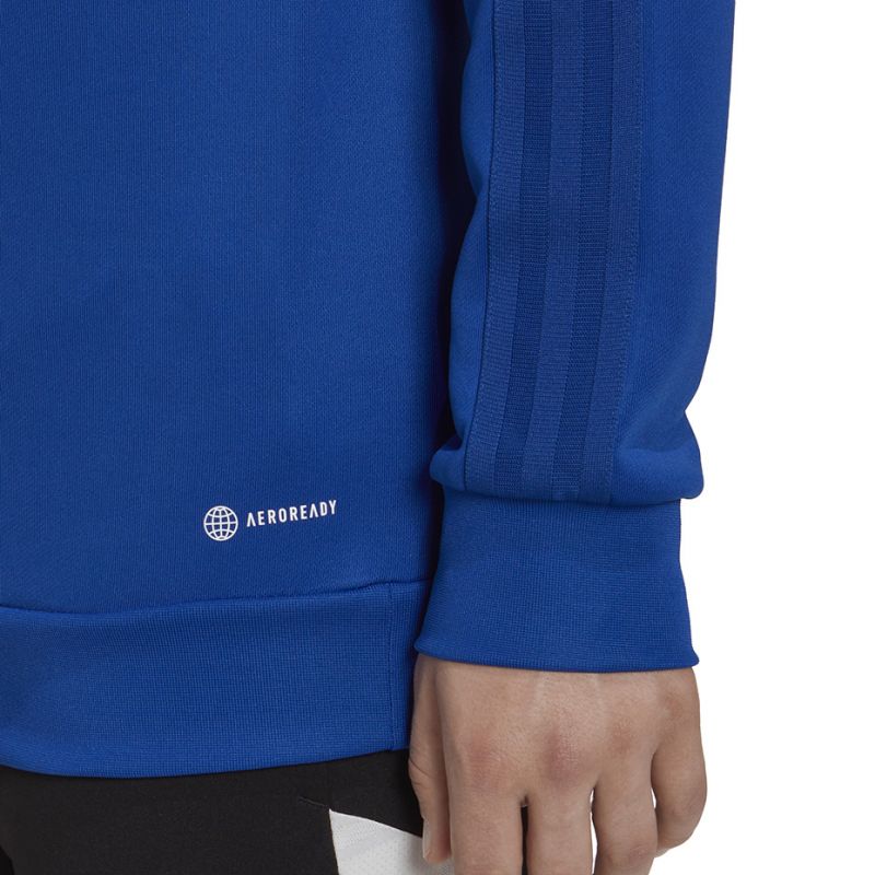 Adidas Tiro 23 Competition férfi kapucnis pulóver, kék HU1349