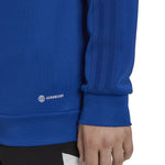 Adidas Tiro 23 Competition férfi kapucnis pulóver, kék HU1349