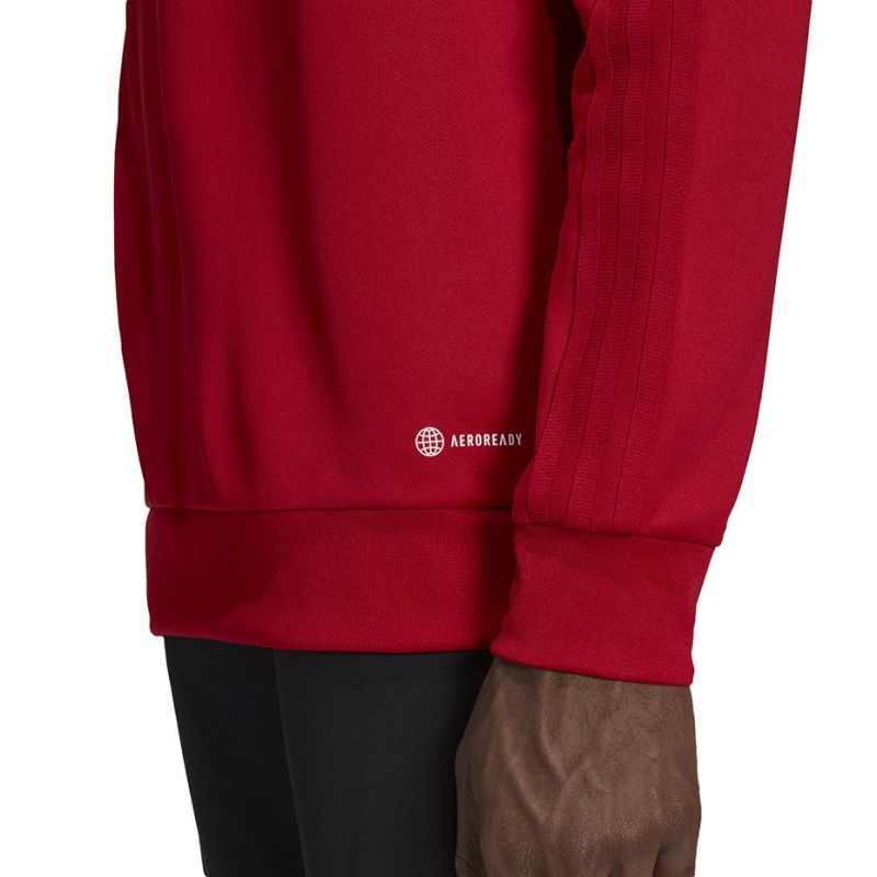 Adidas Tiro 23 Competition férfi kapucnis pulóver, piros HK8055