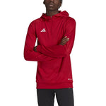 Adidas Tiro 23 Competition férfi kapucnis pulóver, piros HK8055