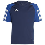 adidas Tiro 23 Competition Jersey Navy Blue 116cm gyerek póló HK7639