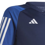 adidas Tiro 23 Competition Jersey Navy Blue 116cm gyerek póló HK7639