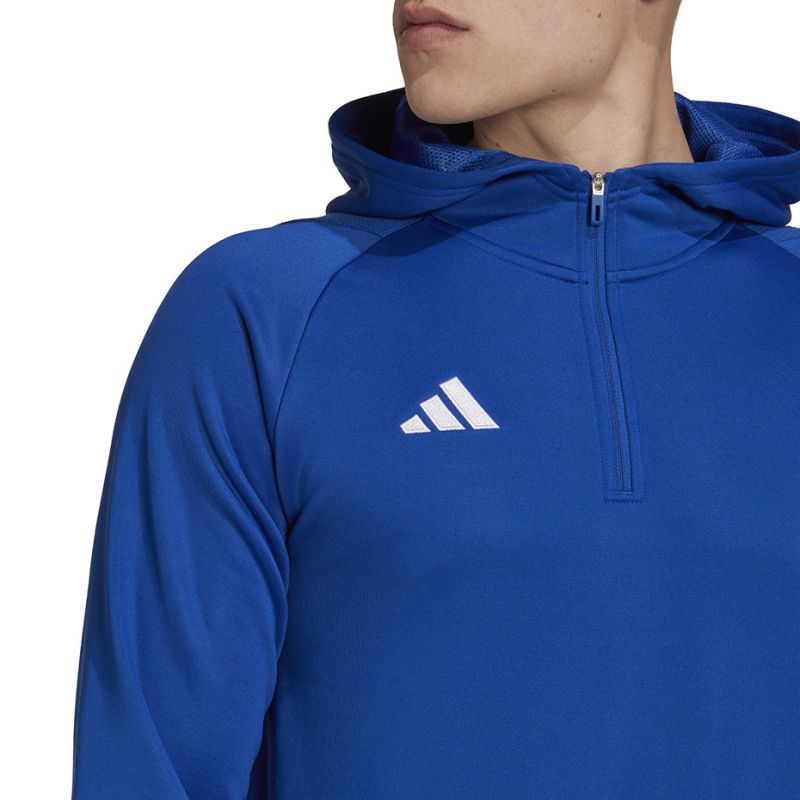 Adidas Tiro 23 Competition kapucnis pulóver, kék Pulóver - Sportmania.hu