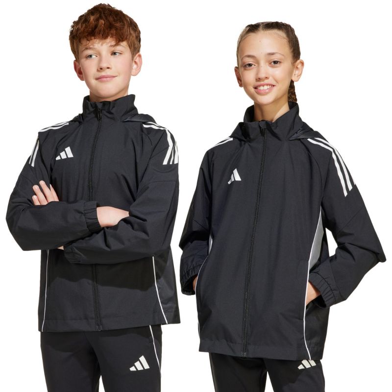 adidas Tiro 25 Competition All Weather Kids Jacket Black gyerek IW0448
