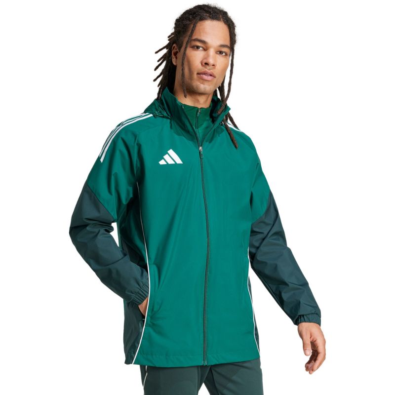 adidas Tiro 25 Competition All-Weather Men's Green zöld férfi kabát JI8936