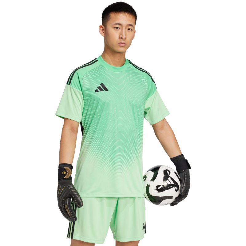 Adidas Tiro 25 Competition Jersey Short Sleeve Men's Goalkeeper Jersey zöld férfi JI9716 Kapusmez