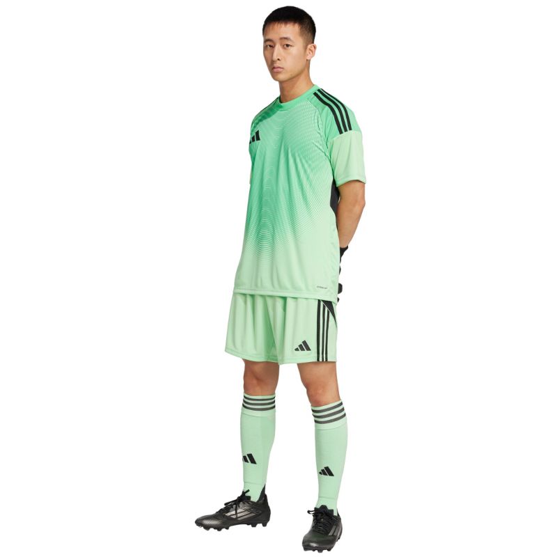 Adidas Tiro 25 Competition Jersey Short Sleeve Men's Goalkeeper Jersey zöld férfi JI9716 Kapusmez
