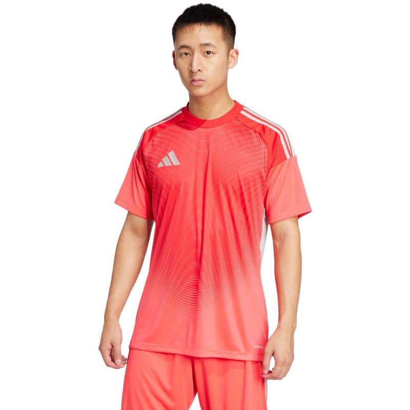 adidas Tiro 25 Competition Jersey Short Sleeve Men's Goalkeeper Shirt piros férfi JI9717 Kapusmez