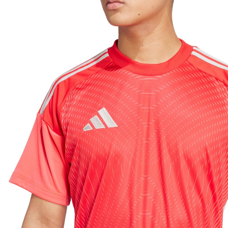adidas Tiro 25 Competition Jersey Short Sleeve Men's Goalkeeper Shirt piros férfi JI9717 Kapusmez