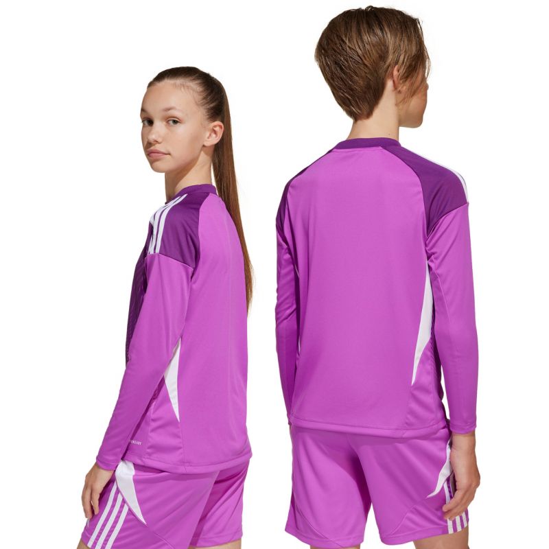 Adidas Tiro 25 Competition kids' goalkeeper jersey lila gyerek Kapusmez