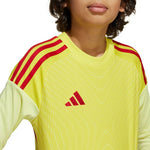 adidas Tiro 25 Competition Long Sleeve Kids' Goalkeeper Jersey Yellow and piros gyerek JN2020 Kapusmez