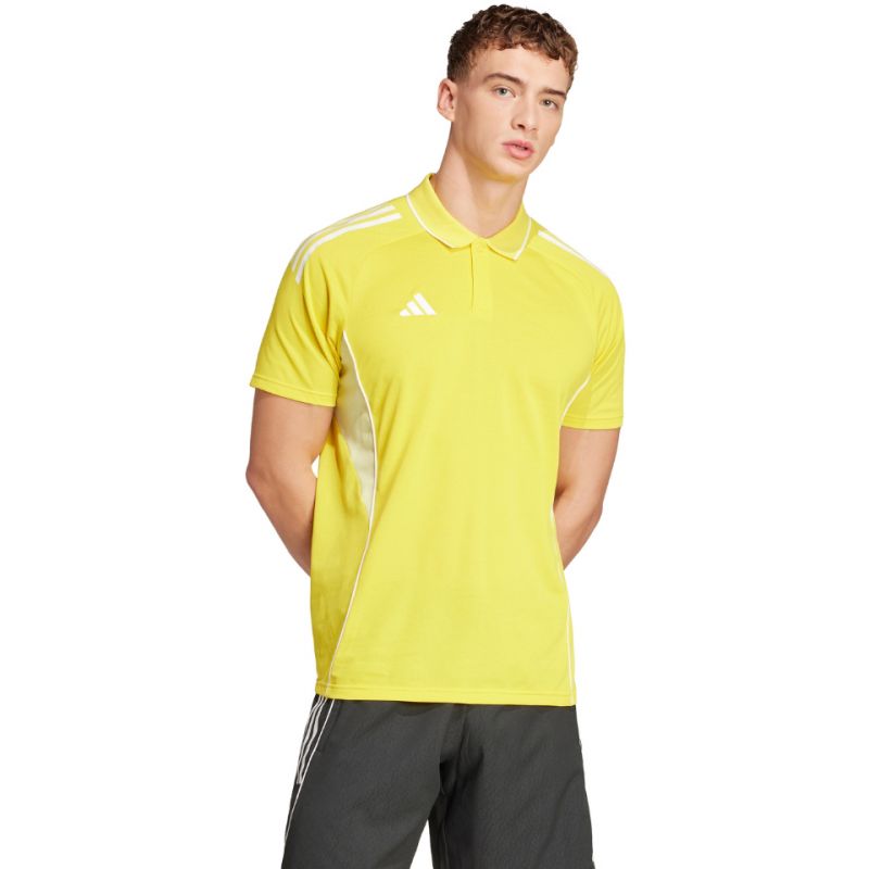 adidas Tiro 25 Competition póló Shirt M férfi galléros póló JY1896