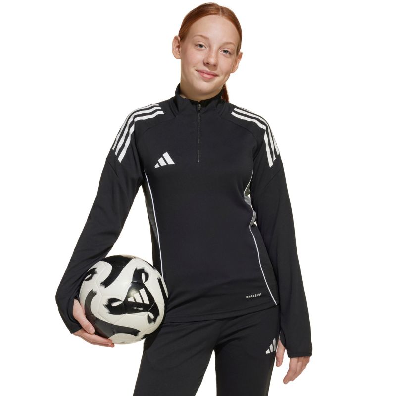 Adidas Tiro 25 Competition Training Top kids’ black fekete gyerek pulóver IW0453