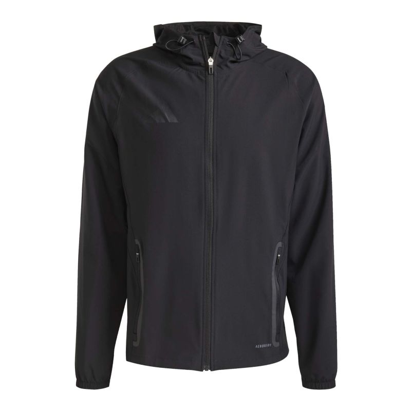 adidas Tiro 25 Competition Vis Tech Travel - Black férfi Kapucnis pulóver JX9502