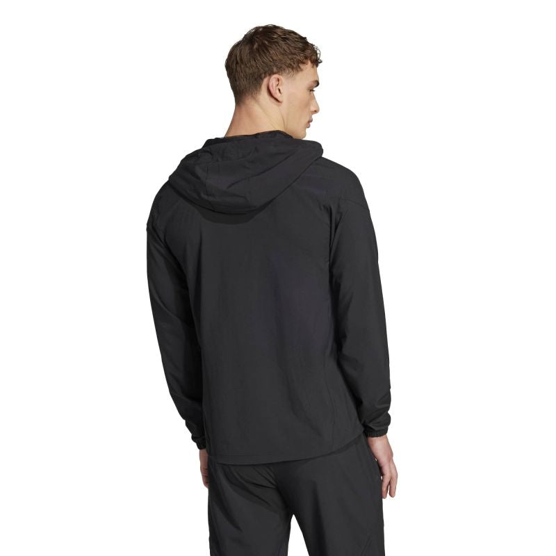 adidas Tiro 25 Competition Vis Tech Travel - Black férfi Kapucnis pulóver JX9502
