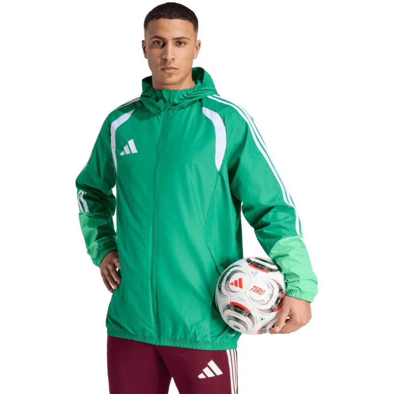 Adidas Tiro 26 Competition All Weather férfi dzseki, zöld