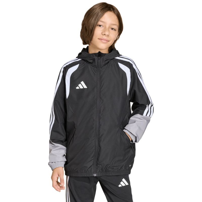 adidas Tiro 26 Competition All Weather Kids Black 116 cm gyerek kabát KB0156