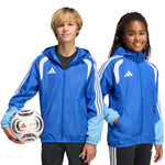 adidas Tiro 26 Competition All Weather Kids KB0157 kék gyerek kabát