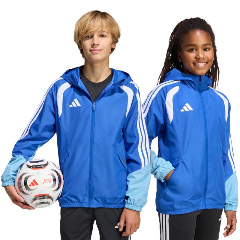 adidas Tiro 26 Competition All Weather Kids KB0157 kék gyerek kabát