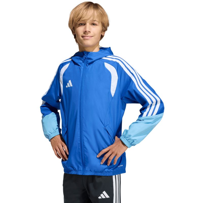 adidas Tiro 26 Competition All Weather Kids KB0157 kék gyerek kabát