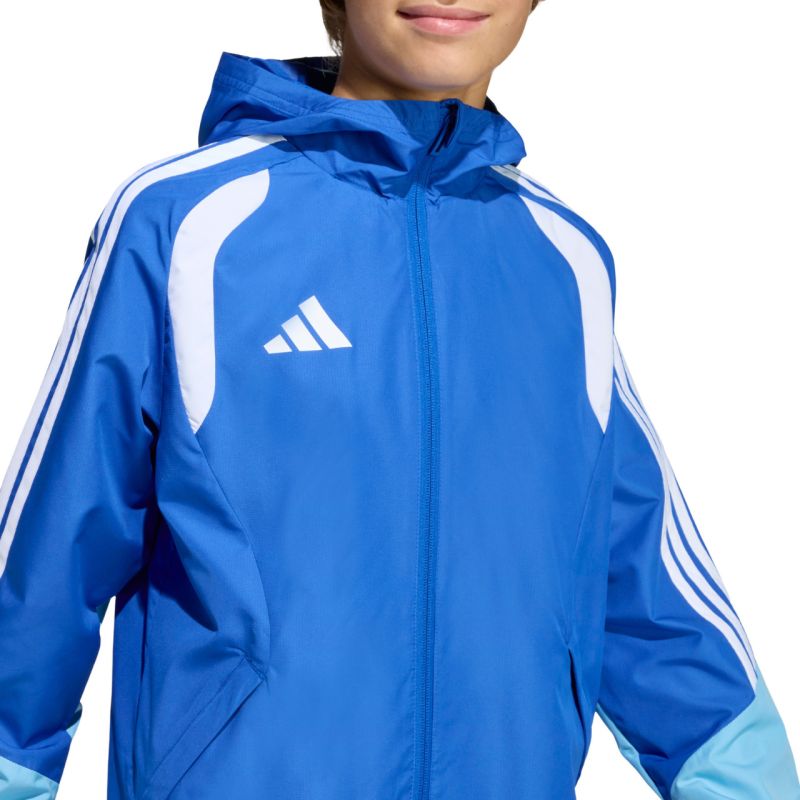 adidas Tiro 26 Competition All Weather Kids KB0157 kék gyerek kabát