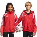 adidas Tiro 26 Competition All Weather Kids Red 116 cm gyerek kabát KB0155