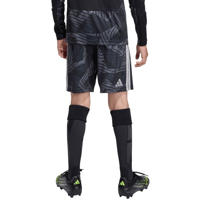 Adidas Tiro 26 Competition Goalkeeper Kids' Shorts Black and Gray szürke gyerek KC5468 Kapusnadrág