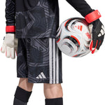 Adidas Tiro 26 Competition Goalkeeper Kids' Shorts Black and Gray szürke gyerek KC5468 Kapusnadrág