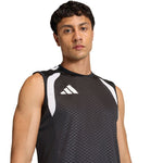Adidas Tiro 26 Competition Sleeveless Jersey Men's Black fekete férfi póló JX4253