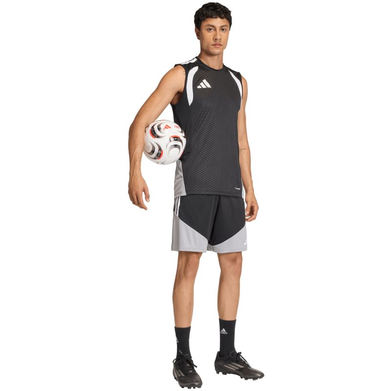 Adidas Tiro 26 Competition Sleeveless Jersey Men's Black fekete férfi póló JX4253