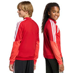 adidas Tiro 26 Competition Training kids' sweatshirt KA7710 piros gyerek kapucnis pulóver
