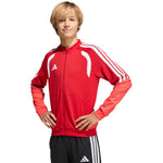 adidas Tiro 26 Competition Training kids' sweatshirt KA7710 piros gyerek kapucnis pulóver