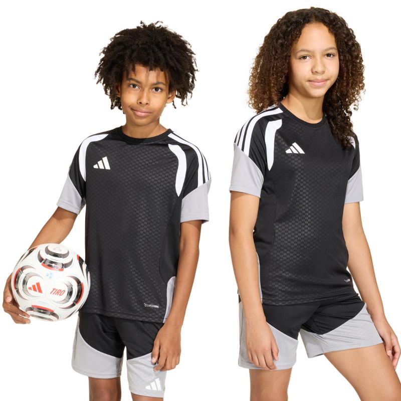 adidas Tiro 26 Competition Training Kids T-Shirt Black and szürke gyerek póló KA7599