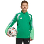 adidas Tiro 26 Competition Training Top Green KA7573 Kids' Sweatshirt zöld gyerek kapucnis pulóver