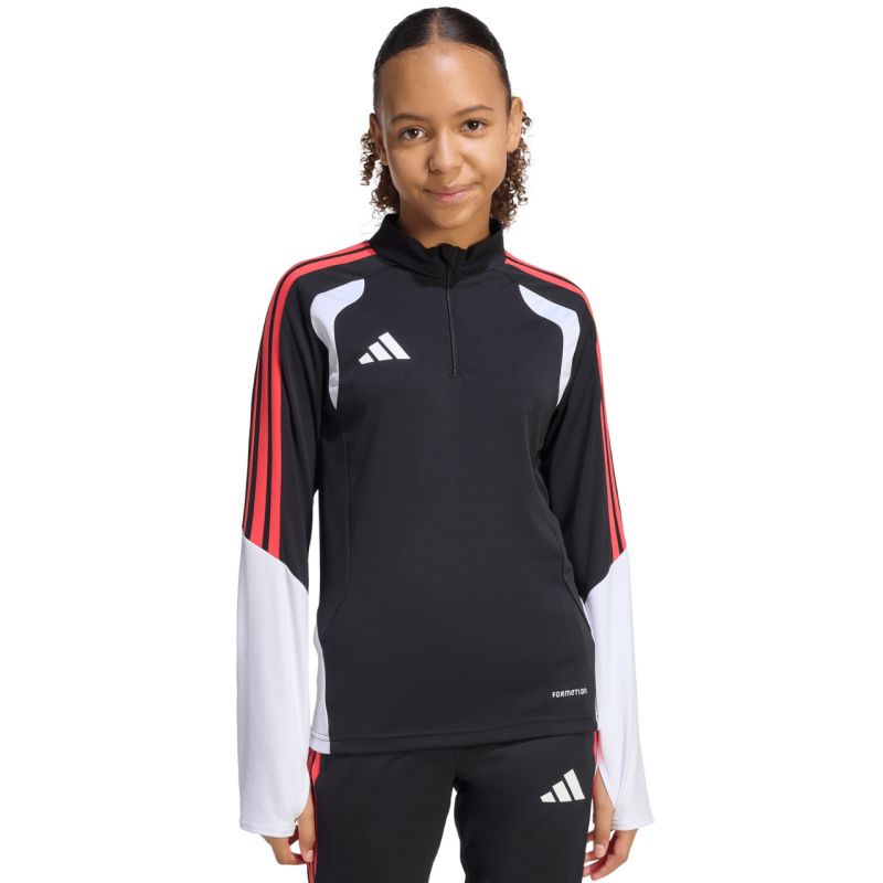 adidas Tiro 26 Competition Training Top Kids Sweatshirt Black, White, and KC3783 piros gyerek