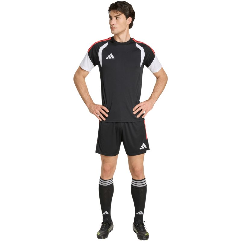 adidas Tiro 26 League Black and piros férfi rövidnadrág KA8776