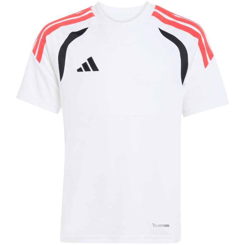 adidas Tiro 26 League Jersey for kids white, black and piros gyerek póló KR0369