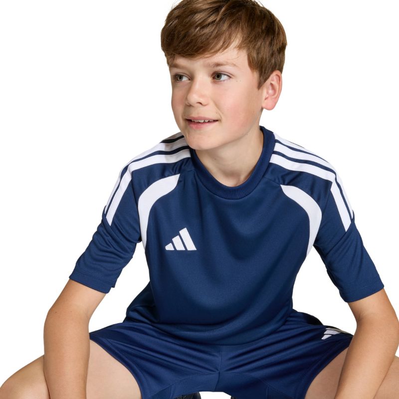 adidas Tiro 26 League Jersey Navy Blue and fehér gyerek póló KB1323