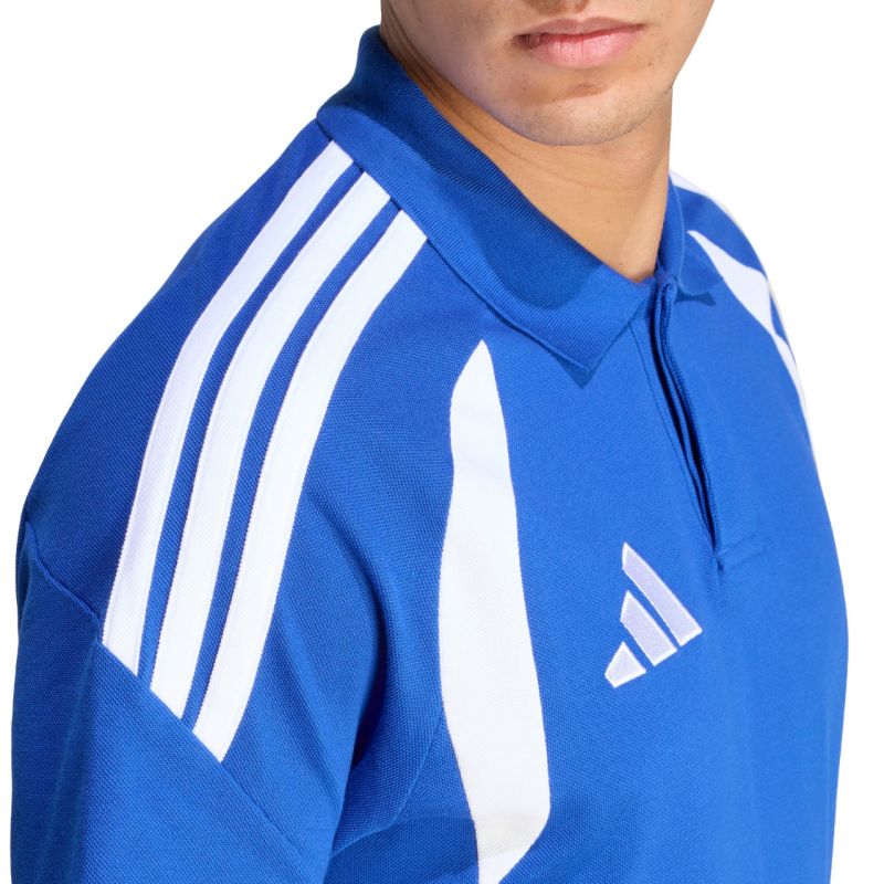 Adidas Tiro 26 League kék férfi galléros póló KF3398