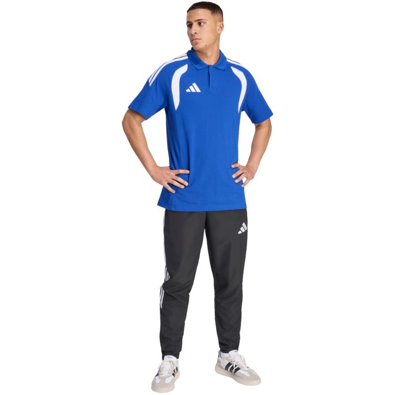 Adidas Tiro 26 League kék férfi galléros póló KF3398