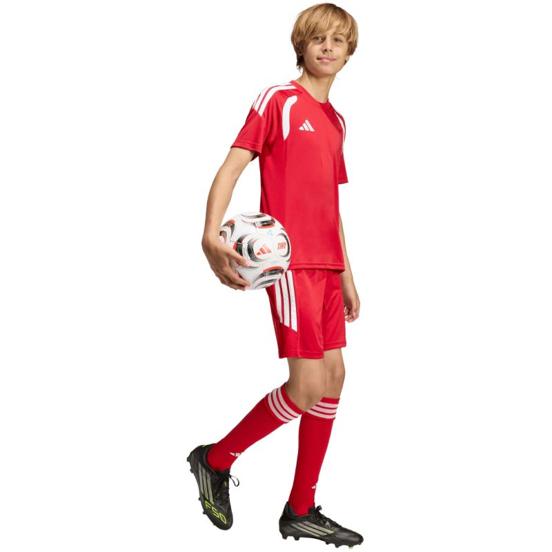 adidas Tiro 26 League kids' shorts piros gyerek rövidnadrág KA8817