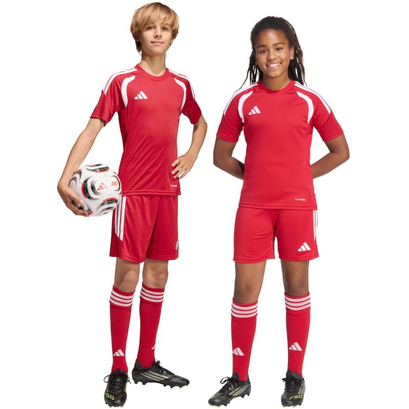 adidas Tiro 26 League kids' shorts piros gyerek rövidnadrág KA8817