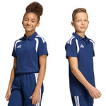 Adidas Tiro 26 League póló Navy Blue Kids' T-Shirt sötétkék gyerek galléros póló