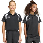 Adidas Tiro 26 League póló Shirt for Kids Black fekete gyerek galléros póló