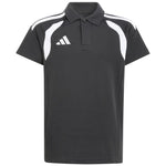 Adidas Tiro 26 League póló Shirt for Kids Black fekete gyerek galléros póló