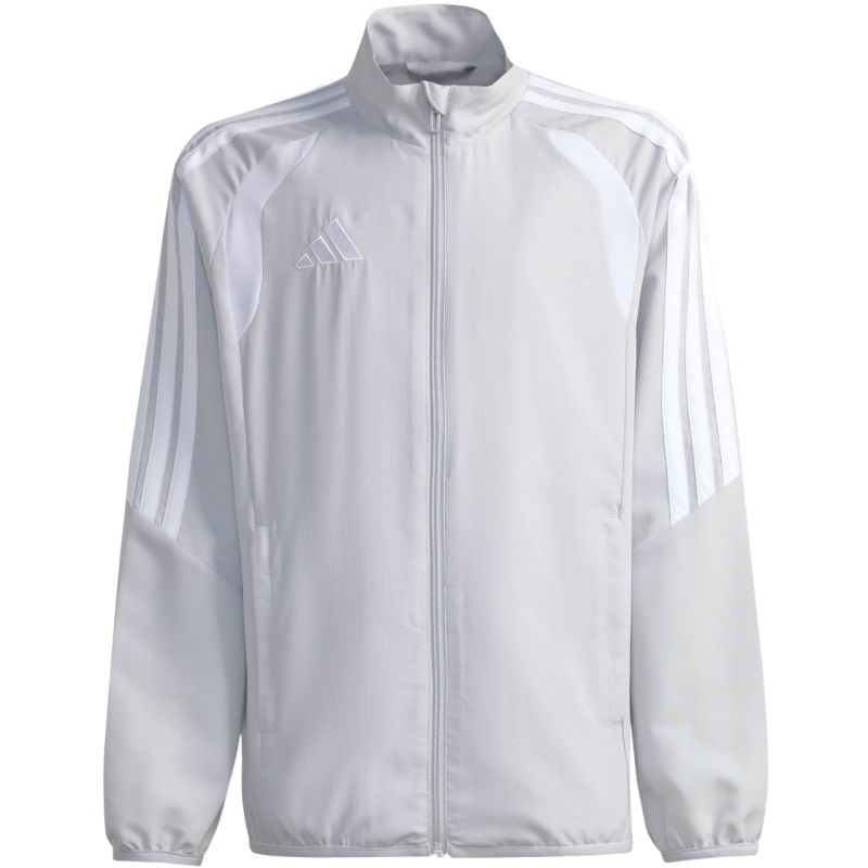 adidas Tiro 26 League Presentation light gray kids' sweatshirt gyerek pulóver JZ9053